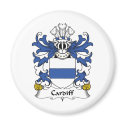 Cardiff Family Crest magnets by coatsofarms Cardiff Family Crest magnets