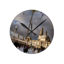 Cardiff Winter Wonderland Wallclock