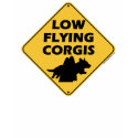 Cardigan - Low Flying Corgis T-Shirt by MenagerieMayhem Cardigan - Low Flying Corgis T-Shirt