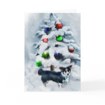 Cardigan Welsh Corgi Christmas cards