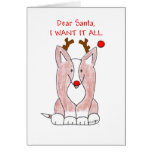 Cardigan Welsh Corgi Dear Santa