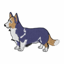 Cardigan Welsh Corgi embroidered shirts by ZazzleEmbroidery Cardigan Welsh Corgi embroidered shirts