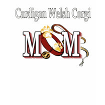 Cardigan Welsh Corgi Mom Apparel t-shirts