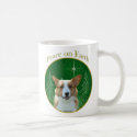 Cardigan Welsh Corgi Peace mugs
