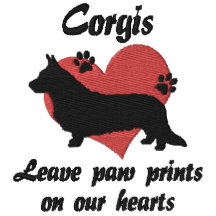 Cardigan Welsh Corgis Leave Paw Prints