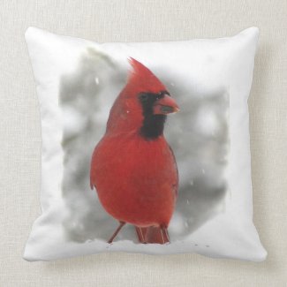 Cardinal throwpillow