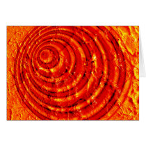 Cardinal and Gold Spiral