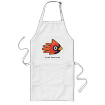 Cardinal apron