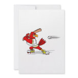 Cardinal Baseball Player Custom Invites