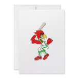 Cardinal Baseball Player Personalized Invitations