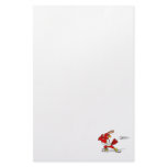 Cardinal Baseball Player Customized Stationery