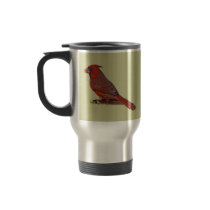 Cardinal Bird mugs