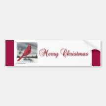 Cardinal bumper sticker