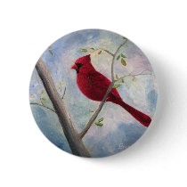 cardinal button by bmthour cardinal button