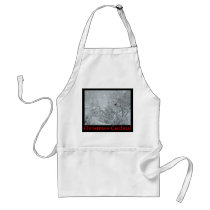 Cardinal Christmas aprons by welcomeflowers Cardinal Christmas aprons