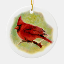 Cardinal Christmas Ornament