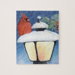 Cardinal Christmas Puzzle