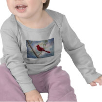 cardinal christmas tshirt