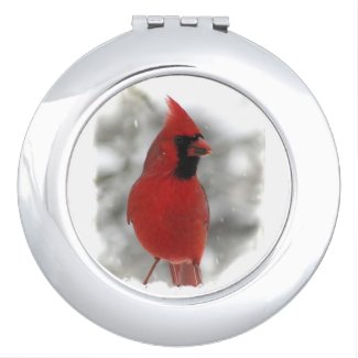 Cardinal Compact Mirror
