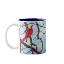 Cardinal Cup mugs by TeriDC Cardinal Cup mugs