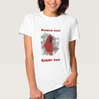 Cardinal Earth Day Shirt