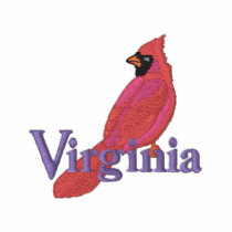 Cardinal embroidered shirts