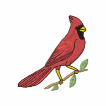 Cardinal embroidered shirts