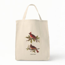 Cardinal Grosbeak Canvas Bag