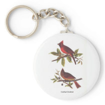 Cardinal Grosbeak Key Chains