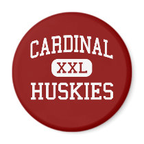 Cardinal - Huskies - High - Middlefield Ohio magnets by customteamsportswear Cardinal - Huskies - High - Middlefield Ohio magnets
