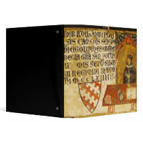 Cardinal Ildebrandino Paglieresi at his desk Vinyl Binders