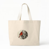 Cardinal in Bush Bags