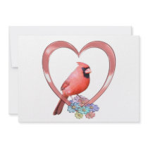 Cardinal in Heart Announcements