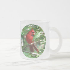 Cardinal in Holly Mug mug