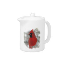 Cardinal in Snow