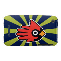 Cardinal iPhone 3G/3GS Barely There Case iPhone 3 Cases