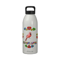 Cardinal Lover Water Bottles