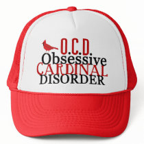 Cardinal Obsessed Hat