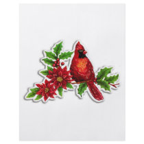 cardinal on holly vine flyers by Ceyzpurplestang cardinal on holly vine flyers