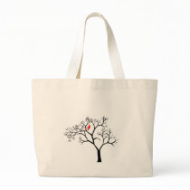 Cardinal Red Bird in Snowy Winter Tree Canvas Bag
