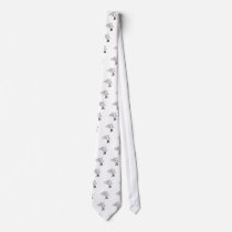 Cardinal Red Bird in Snowy Winter Tree & Cat ties