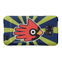 Cardinal Red Bird Samsung Galaxy S2 Cover