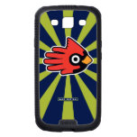 Cardinal Red Bird Samsung Galaxy S3 Cover