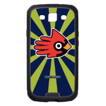 Cardinal Red Bird Samsung Galaxy S3 Cover