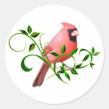 Cardinal Sticker