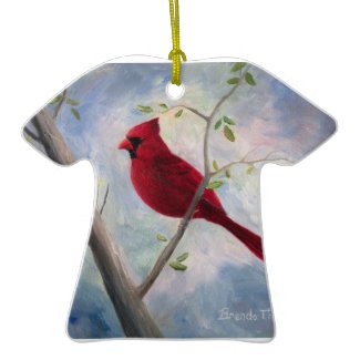 cardinal T-shirt Ornament ornament
