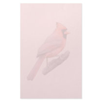 Cardinal Watermark stationery by TLArnold Cardinal Watermark stationery