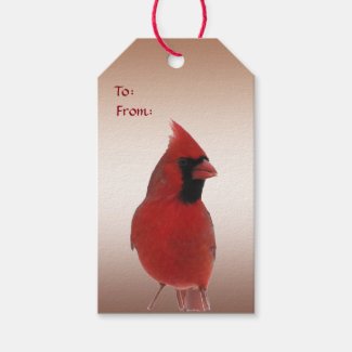 Cardinal Wedding Pack of Gift Tags