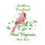 Cardinal West Virginia State Bird