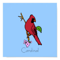CardinalbyJennieK, Cardinal posters by jenniekurono CardinalbyJennieK, Cardinal posters